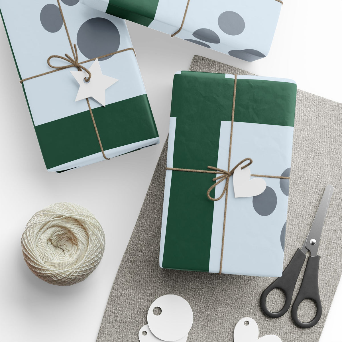 Custom Pet Face Wrapping Paper – Personalized Dog & Cat Christmas Gift Wrap