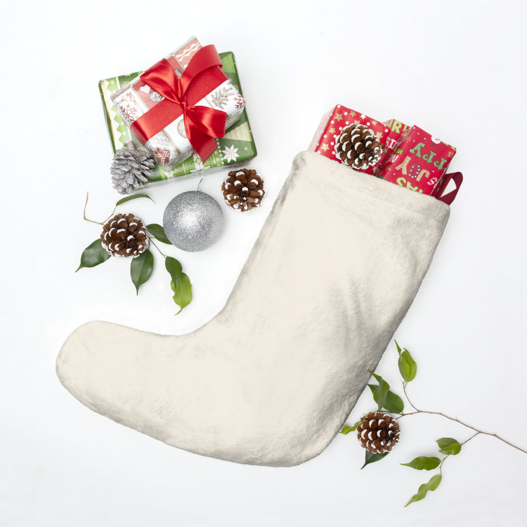 Custom Pet Photo Christmas Stocking – Personalized Dog & Cat Stocking with Name
