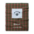 Custom Pet Photo Sherpa Blanket, Personalized Dog or Cat Face Blanket with Name, Cozy Christmas Gift for Pet Mom or Dad, Soft Throw